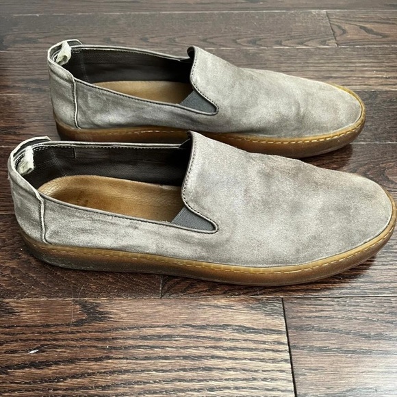 Officine Creative - Men’s Key Suede Slip-On Sneakers - Picture 3 of 7